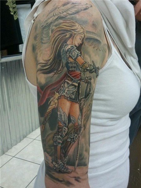 Woman Warrior Warrior tattoo, Female warrior tattoo, Viking