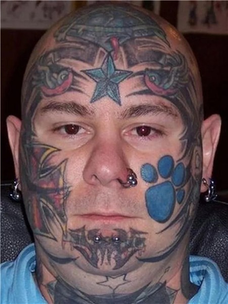 World’s worst face tattoos will make you glad you never got
