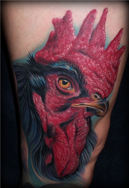 Year Of The Rooster Tattoo Designs Vegan tattoo number three