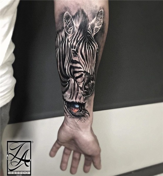Zebra Tattoo Zebra tattoos, Tattoos for guys, Tattoos