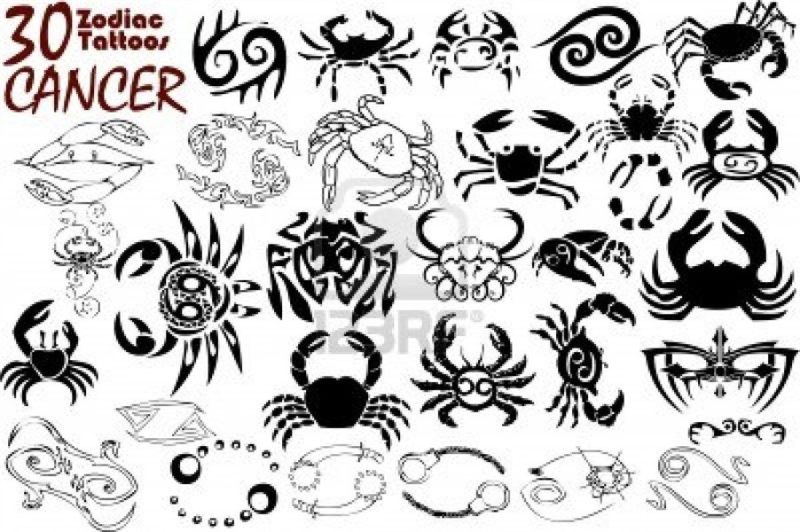 Zodiac Tattoo Design Cancer tattoos, Cancer zodiac tattoo, Z