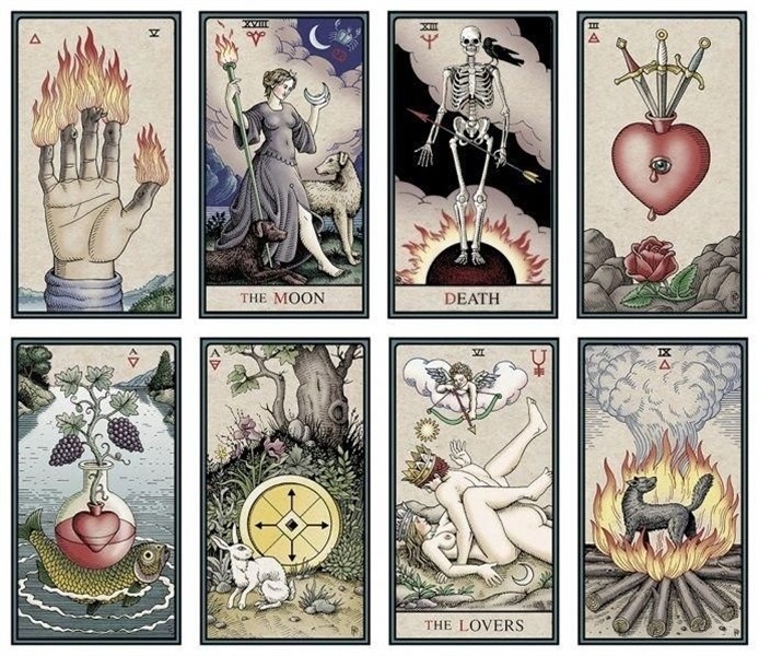 alchemical-tarot Tarot cards art, Card art, Unique tarot dec