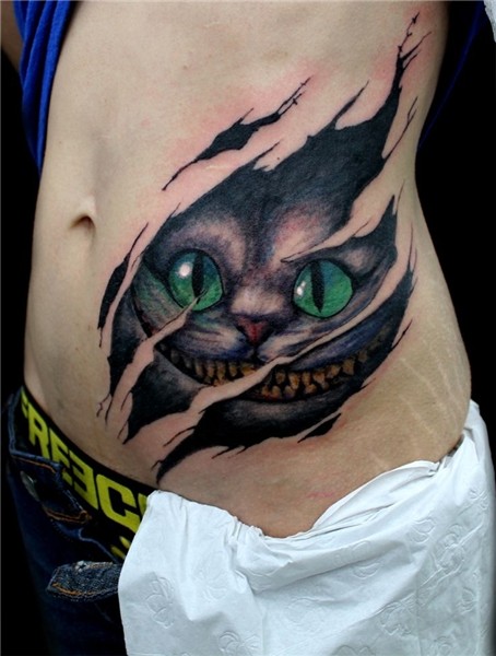 alice's cat tattoo by Greg0s on DeviantArt Tatouage de chat,