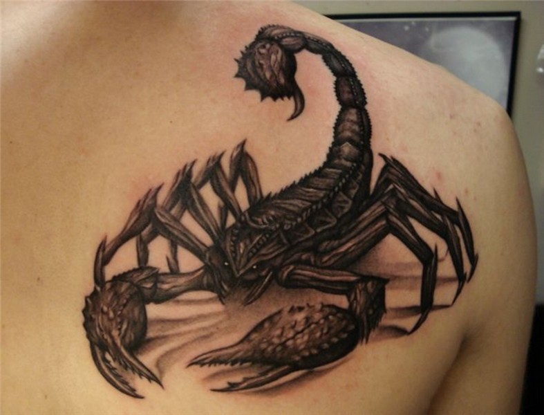 amazing-scorpion-tattoo-designs Best 3d tattoos, Tattoo desi