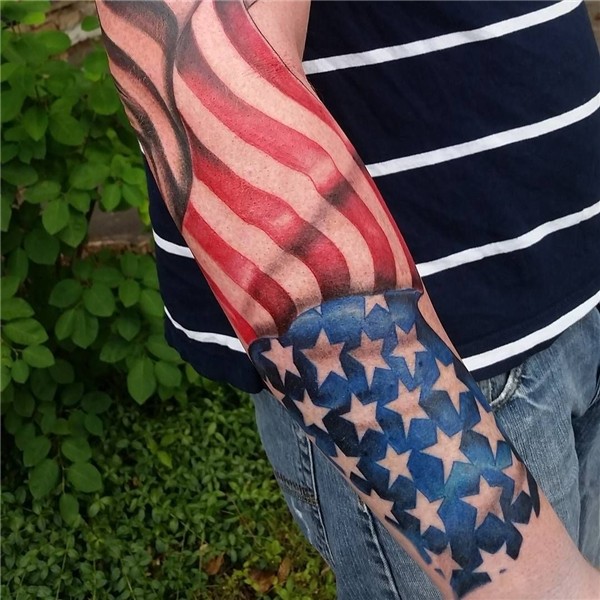 american-flag-tattoo (17) American flag tattoo, Flag tattoo,