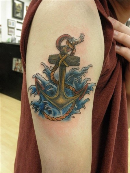 anchor #tattoo ( From Cheayla, from: For Ink Sake Tattoo, At