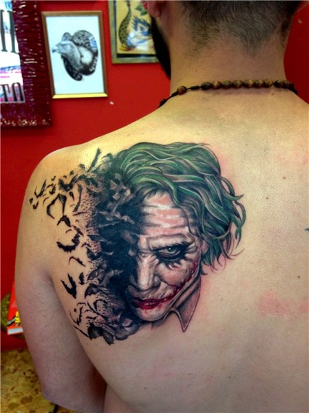 antoniettaarnonearts Joker tattoo, Joker tattoo design, Dark