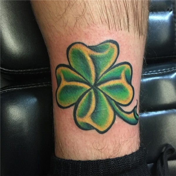 awesome 60 Amazing Four Leaf Clover Tattoo Designs for Men -
