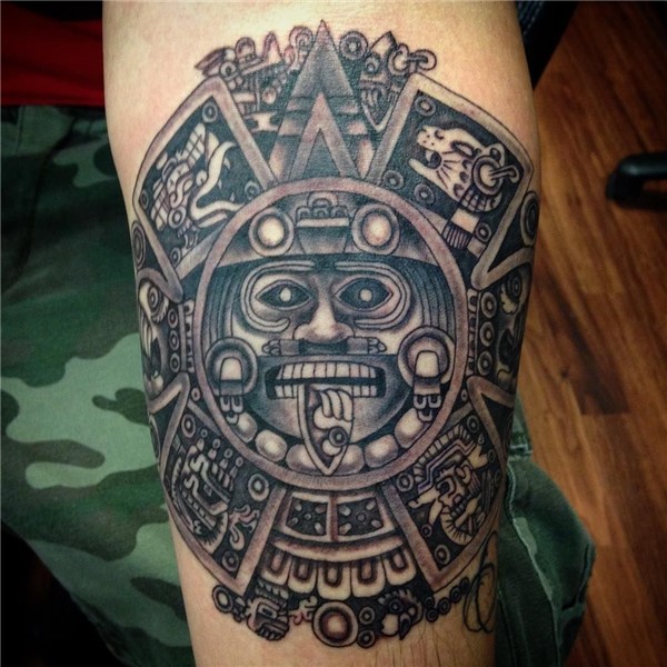 awesome 85 Mighty Aztec Tattoo Designs - Striking, Provocati