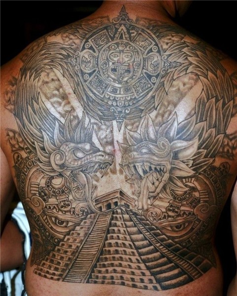 aztec chest tattoos 398 Tatuajes calendario azteca, Tatuajes