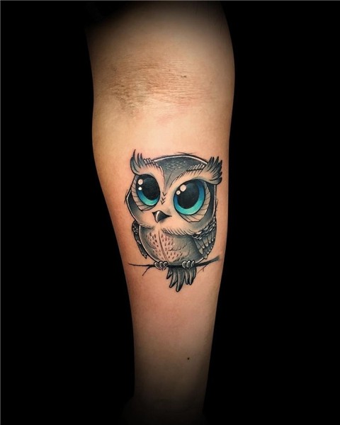baby owl tattoo ❤ ❤ ❤ Baby owl tattoos, Cute owl tattoo, Owl