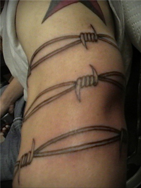 barbed wire tattoo 01.02.2020 № 028 -barbed wire tattoo- tat