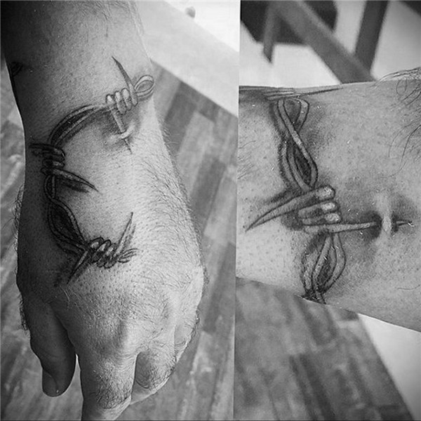 barbed wire tattoo 01.02.2020 № 082 -barbed wire tattoo- tat