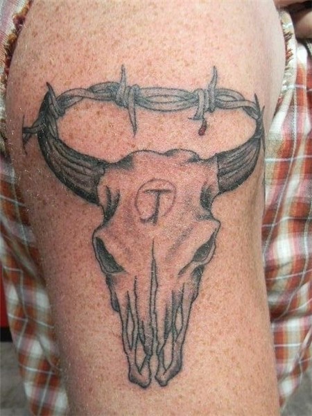 bull skull - Animal Tattoos - Last Sparrow Tattoo