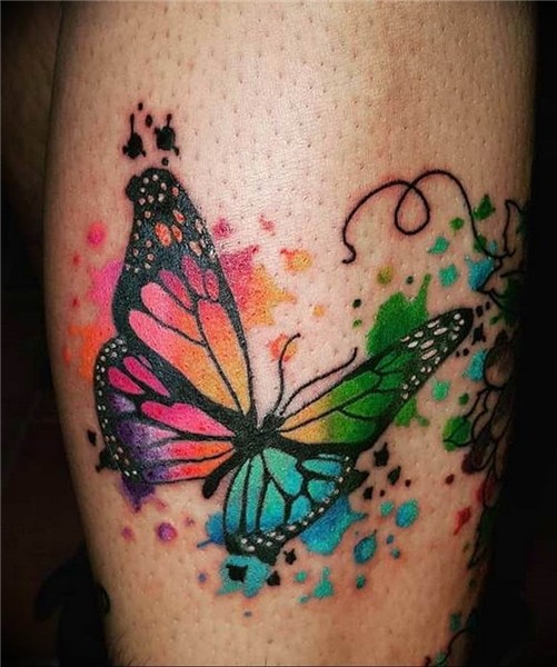 butterfly tattoo photo 04.02.2019 № 101 - tattoo idea with a