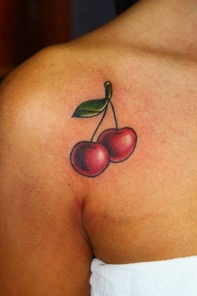 cherry tattoo Tumblr