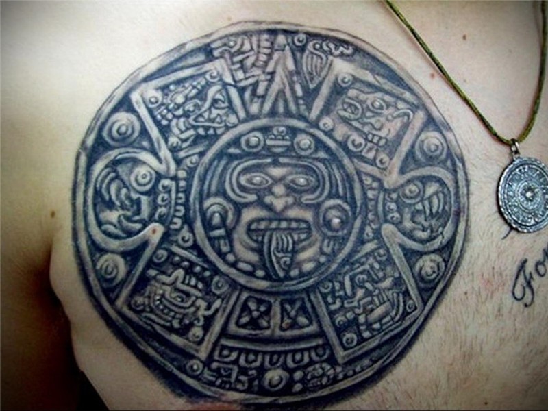 circle chest tattoo 07.01.2020 № 028 -circle tattoo- tattoov