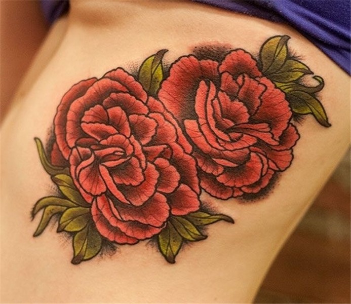colour carnation Carnation tattoo, Flower tattoo designs, Ca