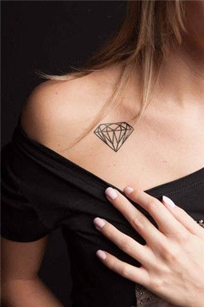 diamond tattoo 2018 Diamant tatouage, Tatouage, Beau tatouag