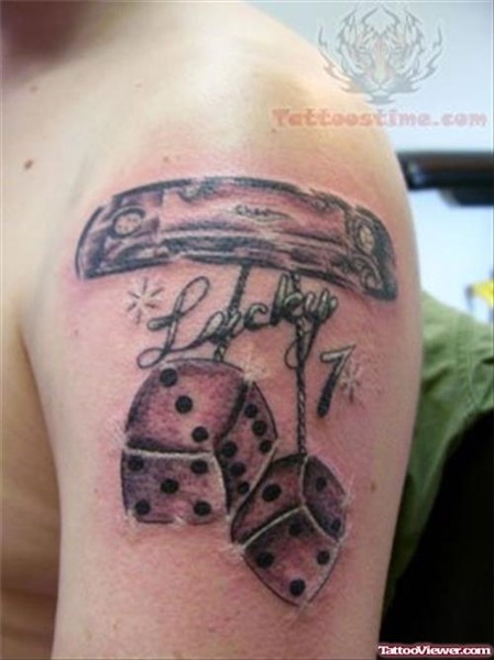 dice Tattoo Images & Designs - page #5