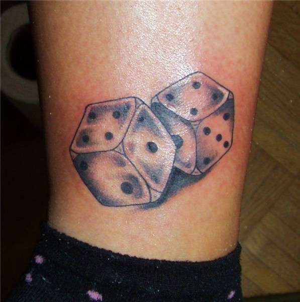 dice tattoo by D3adFrog on deviantART Dice tattoo, Small for