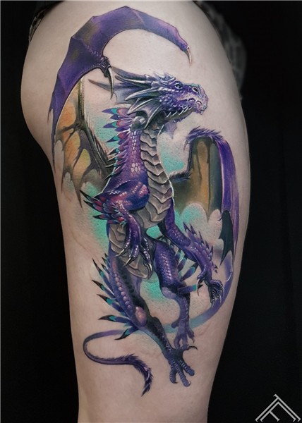 dragon-fantasy-tattoo-tattoofrequency-marispavlo TattooFrequ