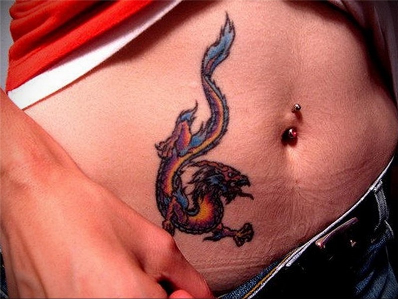 dragon tattoo for girls 23.01.2020 № 027 -dragon tattoo- tat