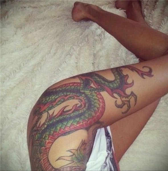 dragon tattoo on hip 23.01.2020 № 038 -dragon tattoo- tattoo