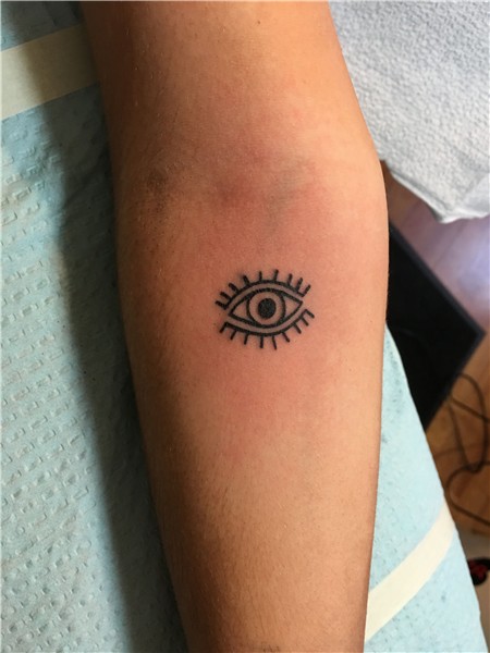 evil eye tattoo Evil eye tattoo, Eye tattoo on arm, Eye tatt