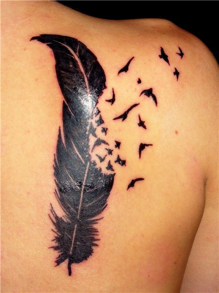 feather2fly Elegant tattoos, Feather tattoos, Feather tattoo