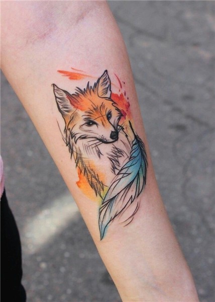 fox tattoo, tatto and fox - image #6613242 on Favim.com