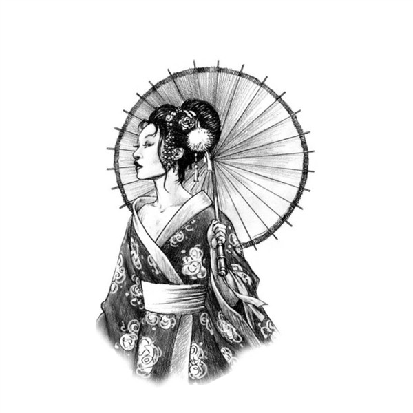 geisha freetoedit #geisha sticker by @karahzap