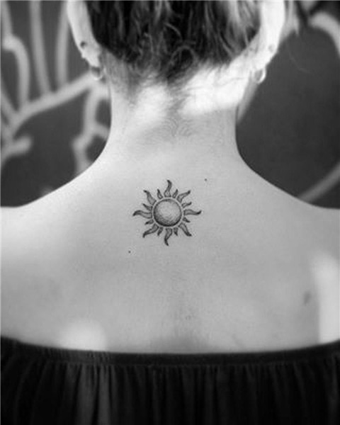 geometric color tattoo #Geometrictattoos Sun tattoo designs,