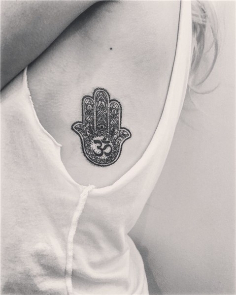 #hamsa #hand #om #tattoo ✨ Hamsa tattoo, Om tattoo, Tattoos