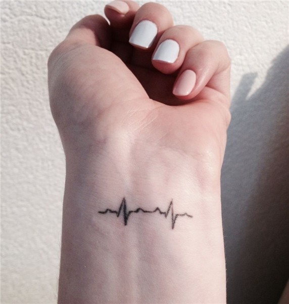 heartbeat tattoo Cool wrist tattoos, Tattoo designs wrist, T