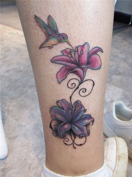 hummingbird lily tattoo by kasini on deviantART Stargazer li