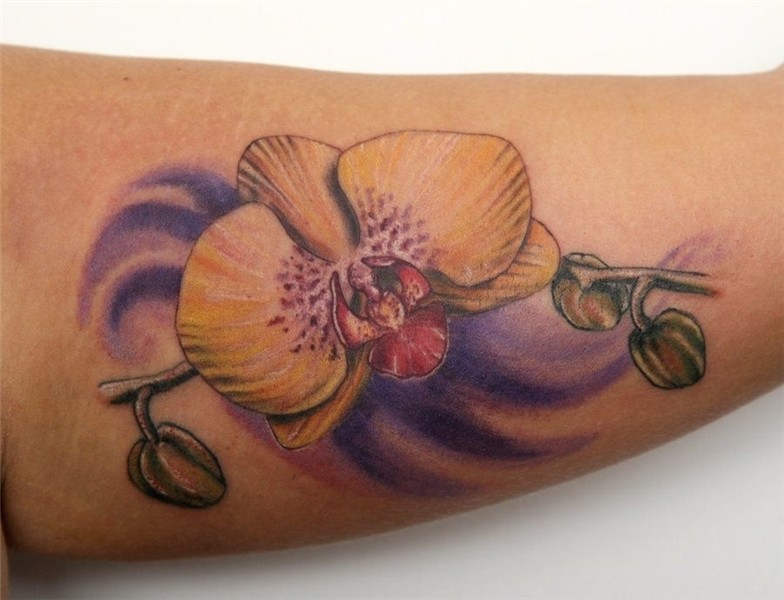i like this Orchid tattoo, Orchid tattoo meaning, Tattoo des