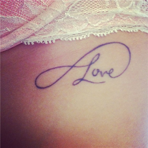 infinite love. tattoo. Tatuajes impresionantes, Tendencias d