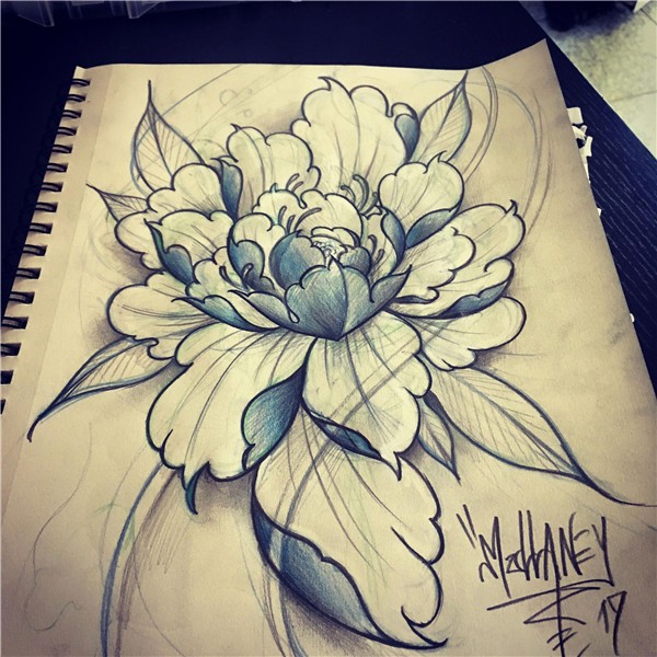 japanese tattoos and what they mean #Japanesetattoos Peony f