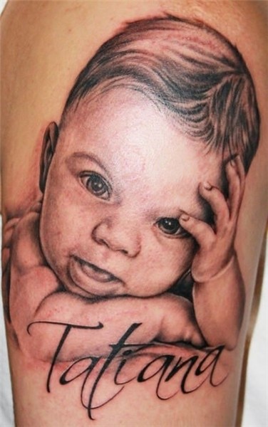kid tattoo Design tattoo, Portrait, Tatouage