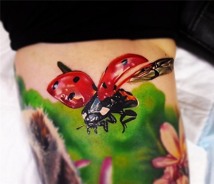 ladybug. Ladybird tattoo, Hand tattoos for guys, Beautiful f