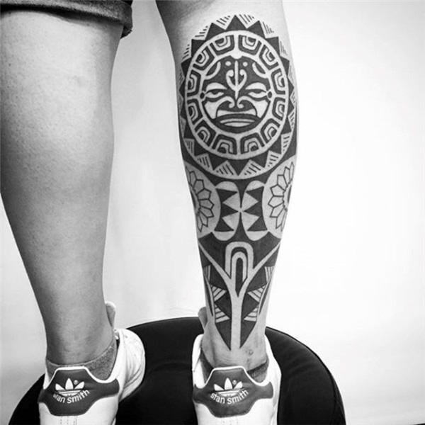 leg tattoos maori tattoos tattoo calf men tribal leg tattoo