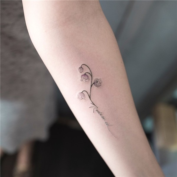 🇺 🇸 lily of The Valley #miami #lilyofthevalley #tattoo #hong