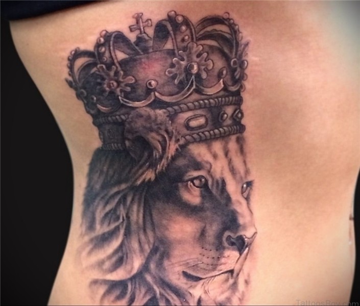 lion tattoo with crown 08.12.2019 № 070 -tattoo crown- tatto