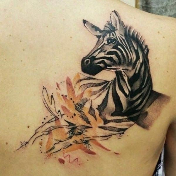 lower back tattoos classy #Lowerbacktattoos Zebra tattoos