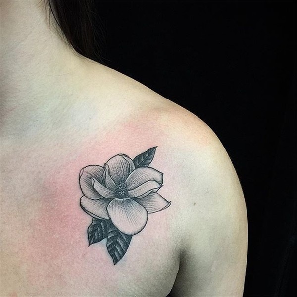 magnolia flower - Google Search Magnolia tattoo, Jasmine flo
