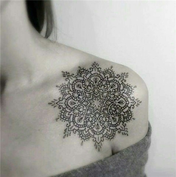 mandala tattoo shared by Molla on We Heart It