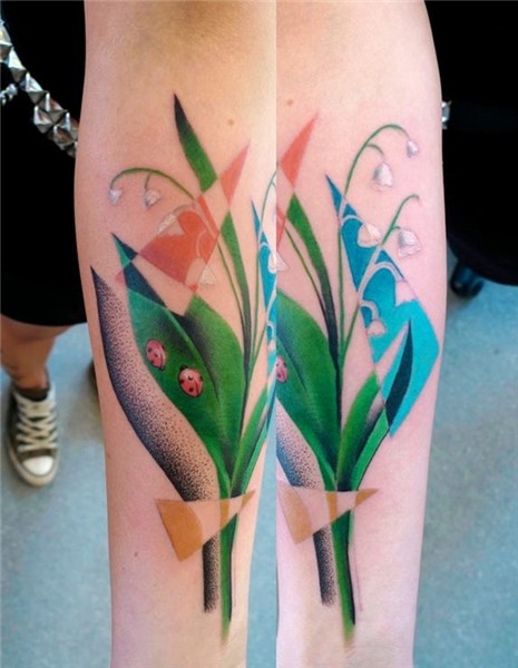 mariusz trubisz lily of the valley tattoo - TattooMagz