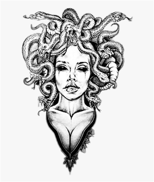 #medusa #medusatattoo #snakes #tattoodesign #tattoo - Drawin