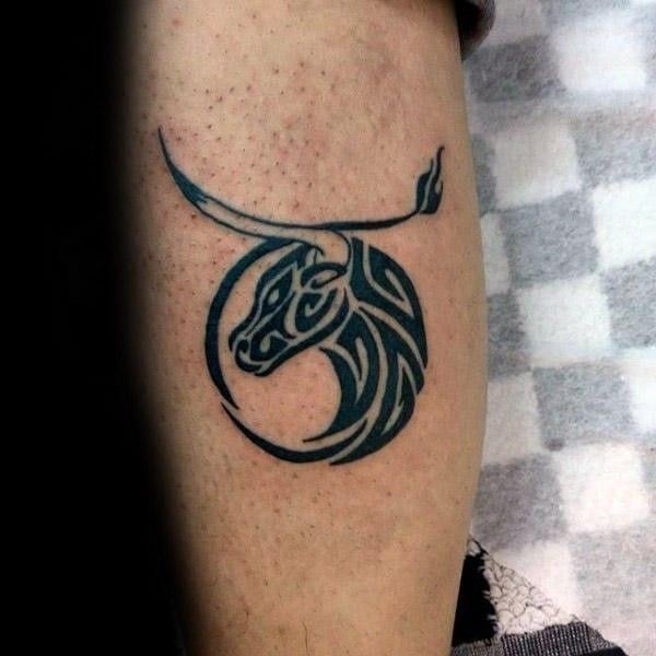 neutattodesigns.com Taurus tattoos, Tattoos for guys, Bull t